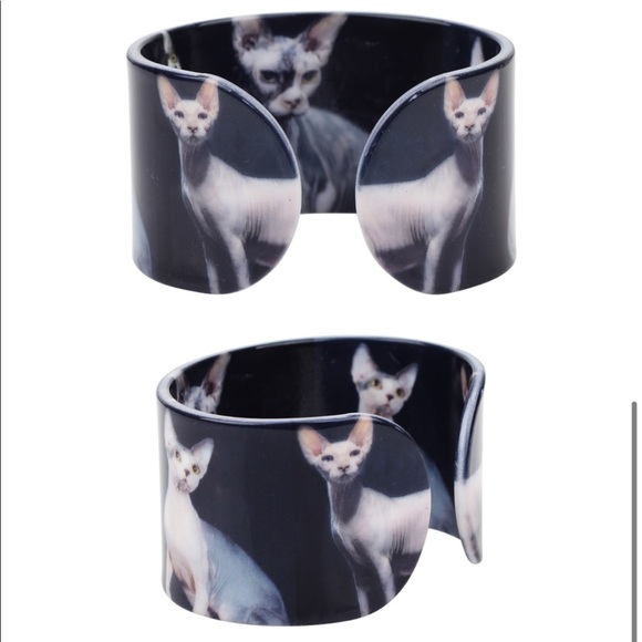 NWT Canadian Hairless Sphynx Cat Bracelet - Picture 6 of 10